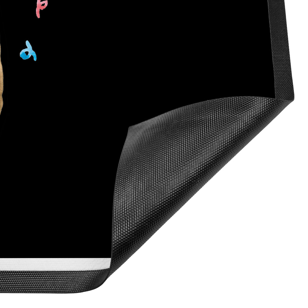 Fußmatte Bär Party Geburtstag, Geburtstagsgeschenk, Geschenk, Party, Feiern, Abfeiern, Mitbringsel, Gute Laune, Lustig Türvorleger, Schmutzmatte, Fußabtreter, Matte, Schmutzfänger, Fußabstreifer, Schmutzfangmatte, Türmatte, Motivfußmatte,  Haustürmatte, Vorleger  Bär, Teddy, Teddybär