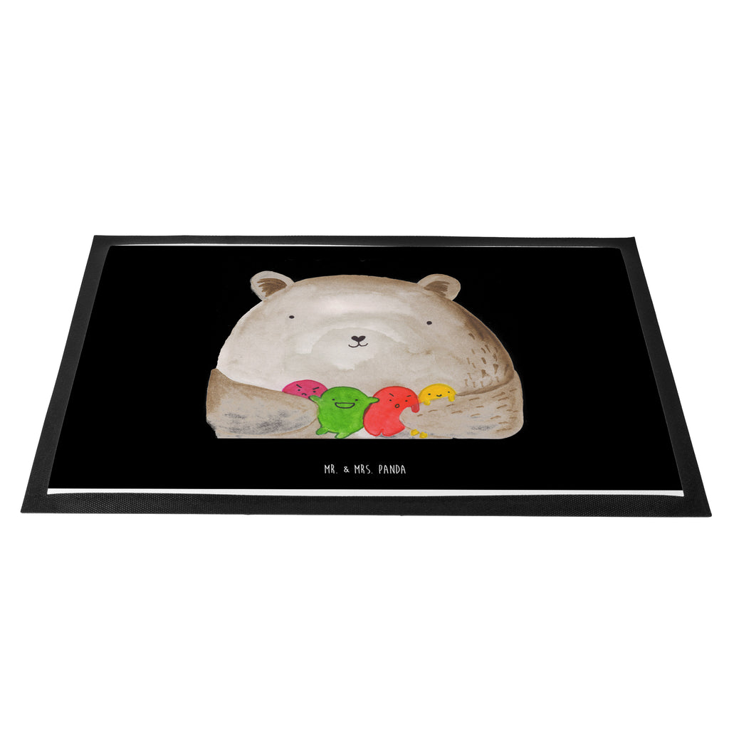 Fußmatte Bär Gefühl Bär, Wahnsinn, Verrückt, Durchgedreht Türvorleger, Schmutzmatte, Fußabtreter, Matte, Schmutzfänger, Fußabstreifer, Schmutzfangmatte, Türmatte, Motivfußmatte,  Haustürmatte, Vorleger  Bär, Teddy, Teddybär