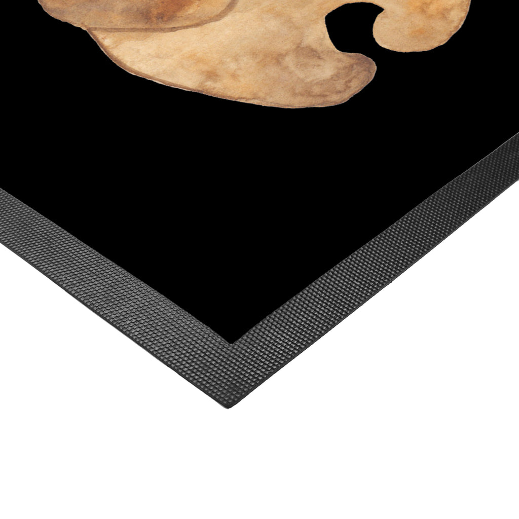 Fußmatte Bär mit Baby Türvorleger, Schmutzmatte, Fußabtreter, Matte, Schmutzfänger, Fußabstreifer, Schmutzfangmatte, Türmatte, Motivfußmatte, Haustürmatte, Vorleger, Bär, Teddy, Teddybär, Eltern, Mutter, Baby, Taufe, Geburt, Nichte, Neffe, Enkel, Enkelin, Täufling, Geburtstag, Glückwunsch