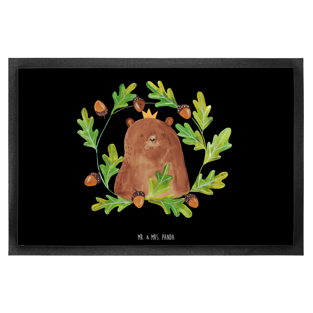 Fußmatte Bär König Papa, Bär, Papa Bär, bester Vater, bester Papa, weltbester Papa, Vatertag, Vater, Dad, Daddy, Papi, Türvorleger, Schmutzmatte, Fußabtreter, Matte, Schmutzfänger, Fußabstreifer, Schmutzfangmatte, Türmatte, Motivfußmatte,  Haustürmatte, Vorleger  Bär, Teddy, Teddybär