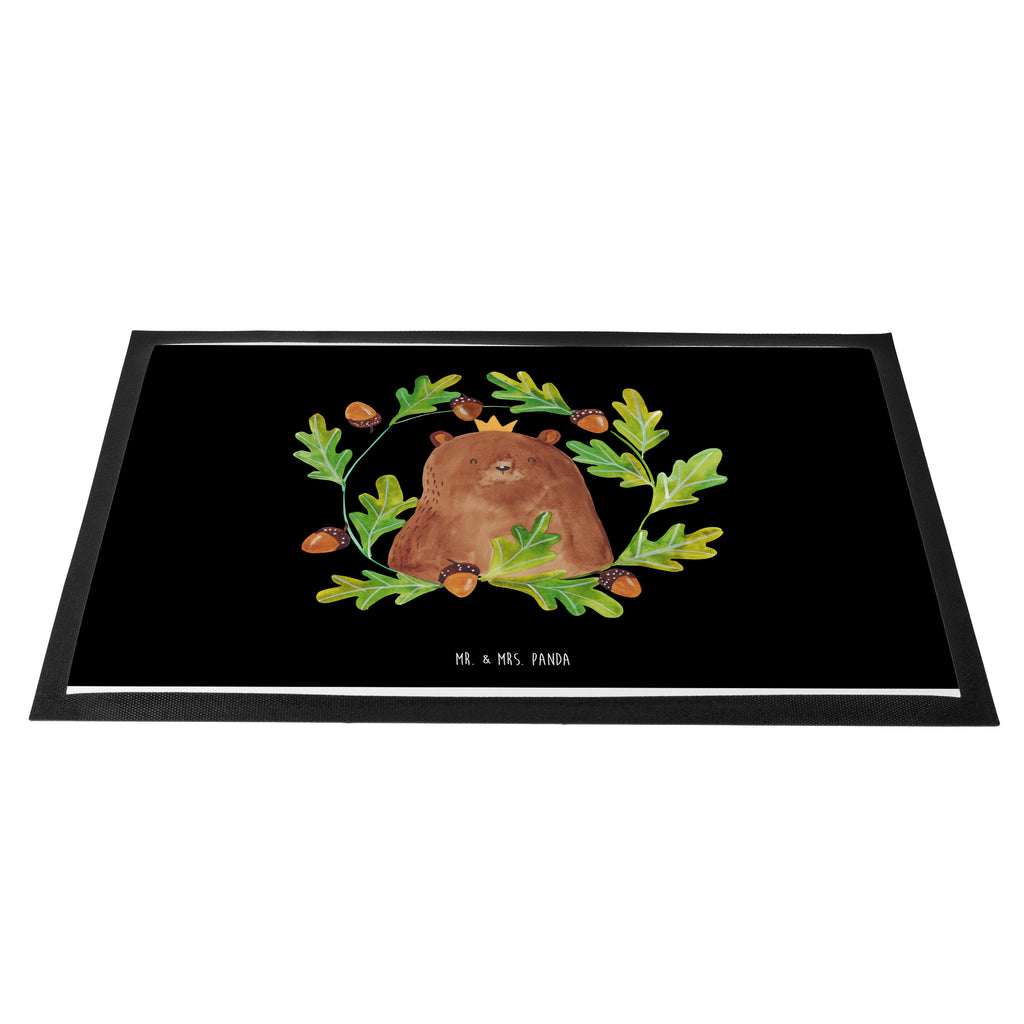 Fußmatte Bär König Papa, Bär, Papa Bär, bester Vater, bester Papa, weltbester Papa, Vatertag, Vater, Dad, Daddy, Papi, Türvorleger, Schmutzmatte, Fußabtreter, Matte, Schmutzfänger, Fußabstreifer, Schmutzfangmatte, Türmatte, Motivfußmatte,  Haustürmatte, Vorleger  Bär, Teddy, Teddybär