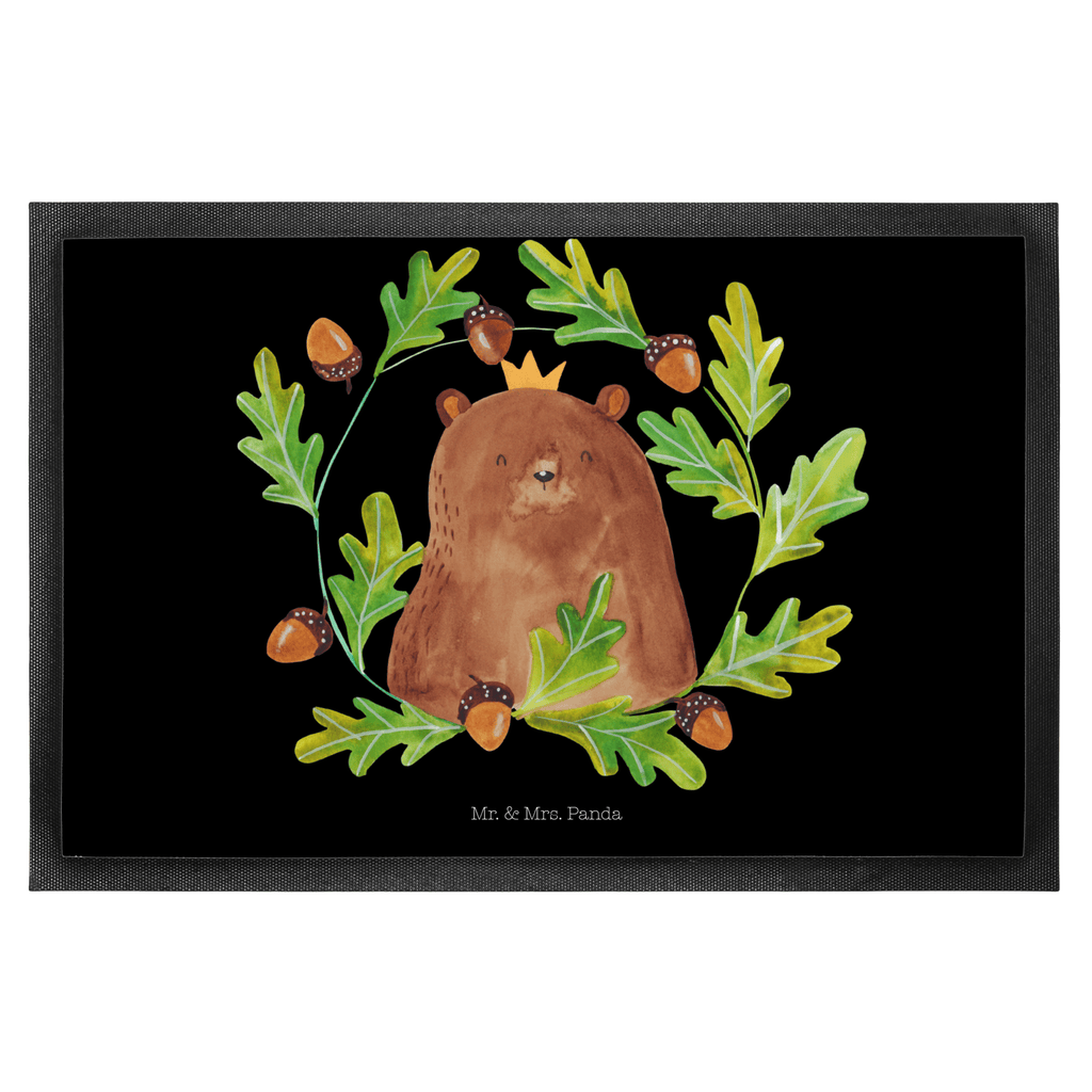 Fußmatte Bär König Papa, Bär, Papa Bär, bester Vater, bester Papa, weltbester Papa, Vatertag, Vater, Dad, Daddy, Papi, Türvorleger, Schmutzmatte, Fußabtreter, Matte, Schmutzfänger, Fußabstreifer, Schmutzfangmatte, Türmatte, Motivfußmatte,  Haustürmatte, Vorleger  Bär, Teddy, Teddybär