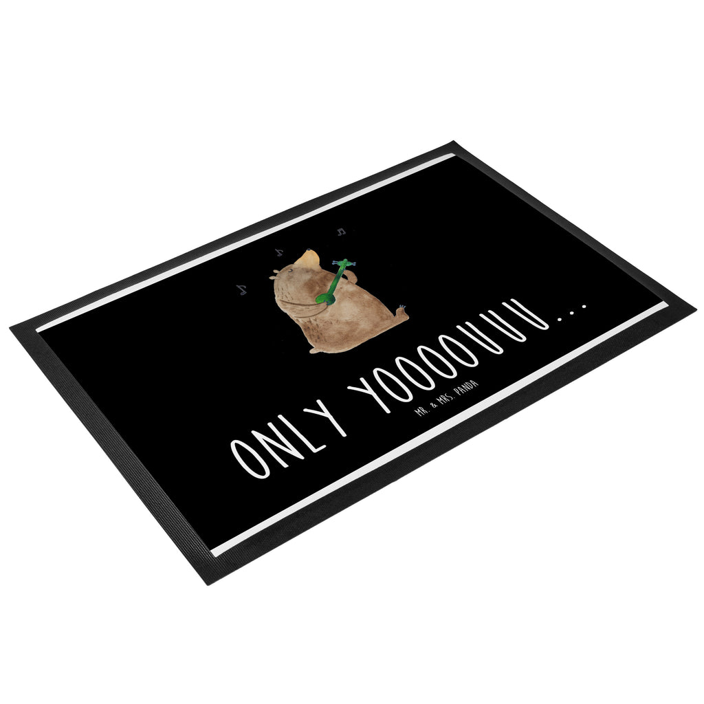 Fußmatte Bär Gitarre  Türvorleger, Schmutzmatte, Fußabtreter, Matte, Schmutzfänger, Fußabstreifer, Schmutzfangmatte, Türmatte, Motivfußmatte,  Haustürmatte, Vorleger  Bär, Teddy, Teddybär