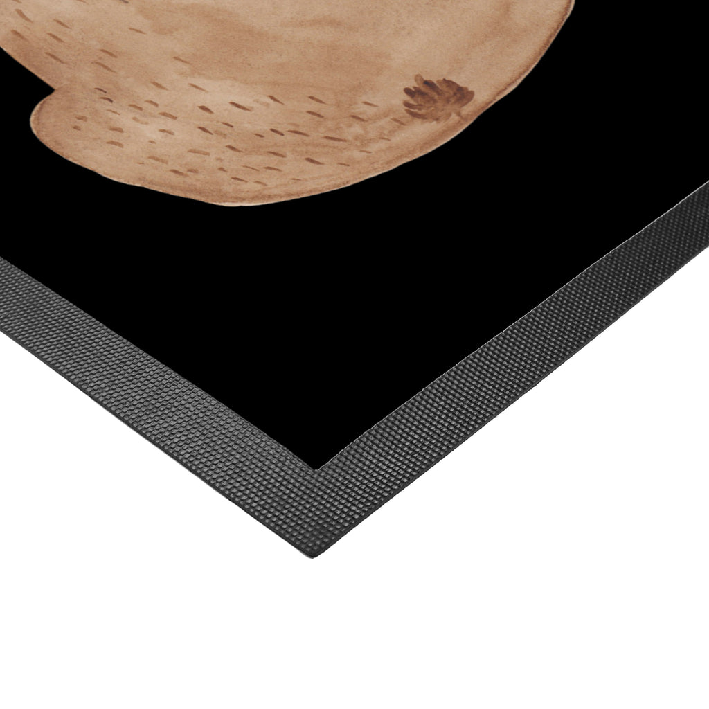 Fußmatte Bär Schulterblick Bär, Selbstachtung, Weltansicht, Motivation, Bären, Bärenliebe, Weisheit  Türvorleger, Schmutzmatte, Fußabtreter, Matte, Schmutzfänger, Fußabstreifer, Schmutzfangmatte, Türmatte, Motivfußmatte,  Haustürmatte, Vorleger  Bär, Teddy, Teddybär