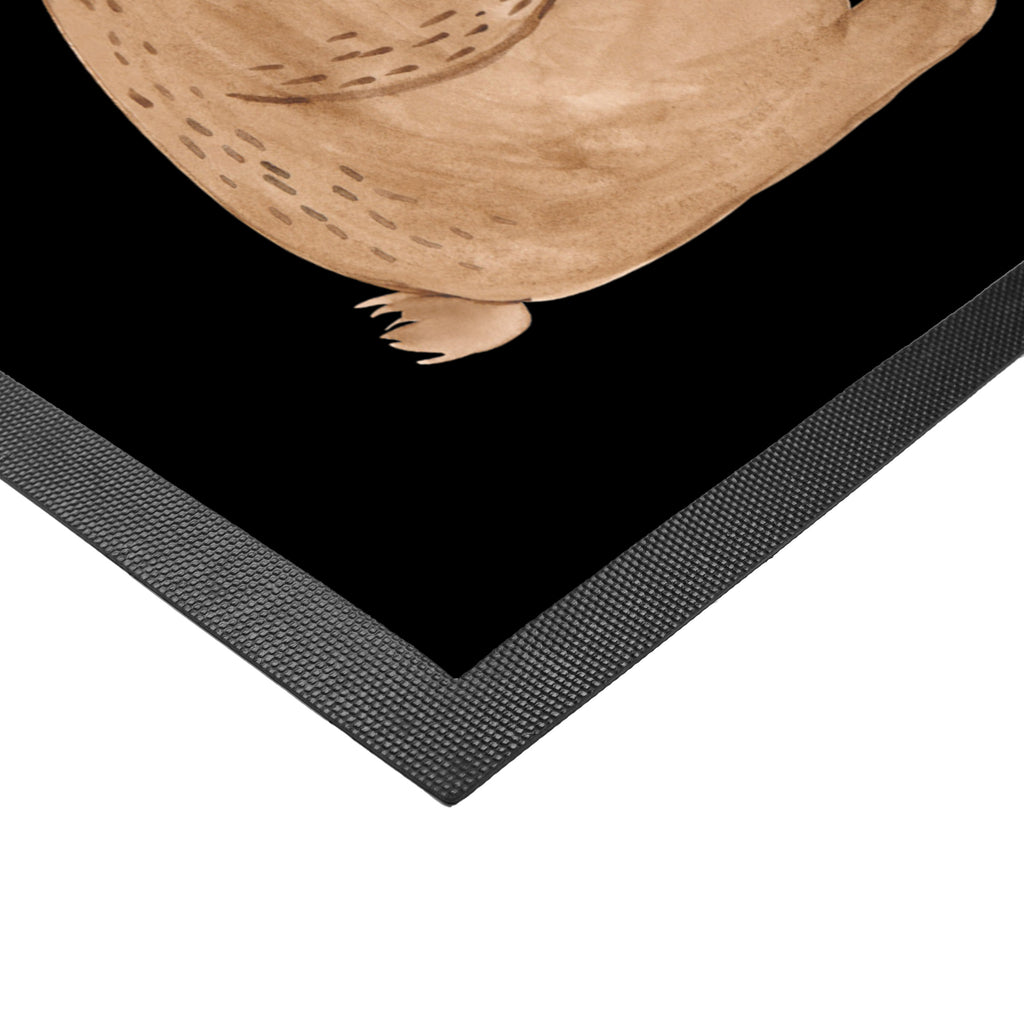 Fußmatte Bär Kaffee Kaffee, Coffee, Bär, Bären, guten Morgen, Morgenroutine, Welt erobern, Welt retten, Motivation	 Türvorleger, Schmutzmatte, Fußabtreter, Matte, Schmutzfänger, Fußabstreifer, Schmutzfangmatte, Türmatte, Motivfußmatte,  Haustürmatte, Vorleger  Bär, Teddy, Teddybär