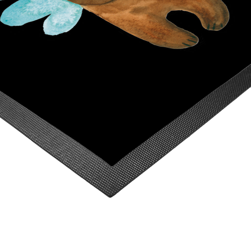 Fußmatte Zahnfee Bär Türvorleger, Schmutzmatte, Fußabtreter, Matte, Schmutzfänger, Fußabstreifer, Schmutzfangmatte, Türmatte, Motivfußmatte, Haustürmatte, Vorleger, Bär, Teddy, Teddybär, Zahnfee, Fee, Milchzahn, Erster Zahn