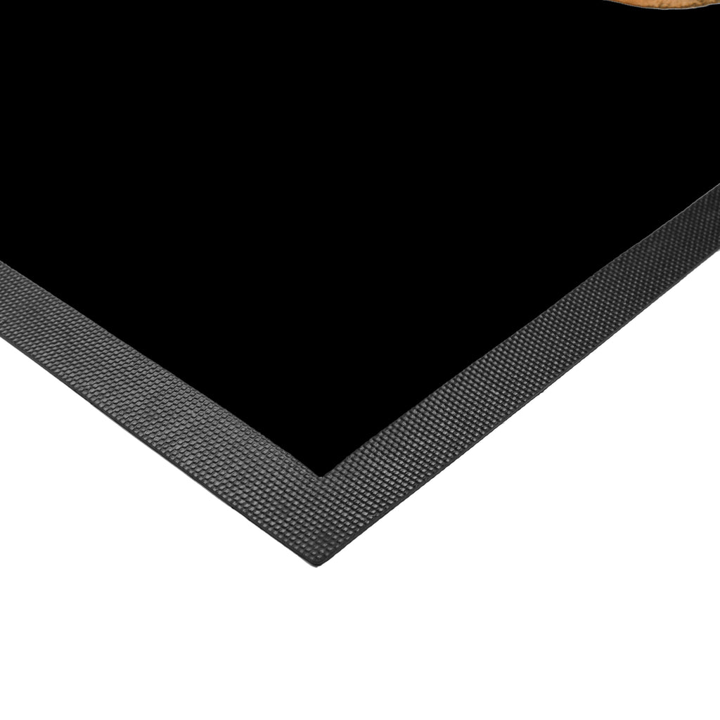 Fußmatte Prüfungsbär Abitur, Prüfungen, Prüfung bestanden, Abschluss, Zeugnis, Abschlusszeugnis Türvorleger, Schmutzmatte, Fußabtreter, Matte, Schmutzfänger, Fußabstreifer, Schmutzfangmatte, Türmatte, Motivfußmatte,  Haustürmatte, Vorleger  Bär, Teddy, Teddybär