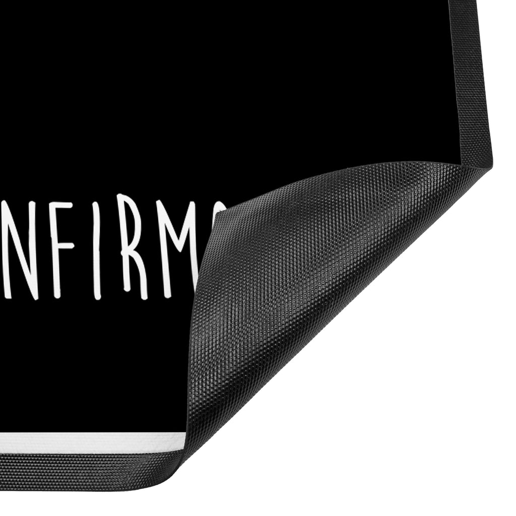 Fußmatte Konfirmation-Bär Konfirmation, Kirche, evangelisch, Gottesdienst Türvorleger, Schmutzmatte, Fußabtreter, Matte, Schmutzfänger, Fußabstreifer, Schmutzfangmatte, Türmatte, Motivfußmatte,  Haustürmatte, Vorleger  Bär, Teddy, Teddybär