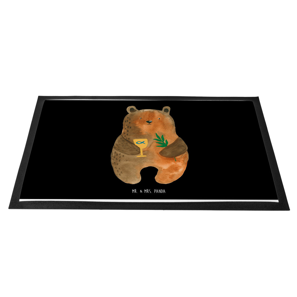 Fußmatte Konfirmation-Bär Konfirmation, Kirche, evangelisch, Gottesdienst Türvorleger, Schmutzmatte, Fußabtreter, Matte, Schmutzfänger, Fußabstreifer, Schmutzfangmatte, Türmatte, Motivfußmatte,  Haustürmatte, Vorleger  Bär, Teddy, Teddybär