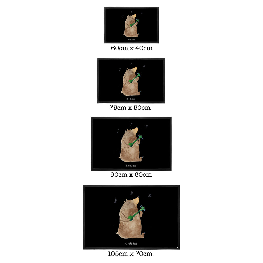 Fußmatte Bär Lied Bär, Bärchen, Bear, Liebeslied, Lied, Song, Valentinstag, Valentine, Geschenk, Partner, Liebe, Freundin, Frau, Herz, Spruch Türvorleger, Schmutzmatte, Fußabtreter, Matte, Schmutzfänger, Fußabstreifer, Schmutzfangmatte, Türmatte, Motivfußmatte,  Haustürmatte, Vorleger  Bär, Teddy, Teddybär
