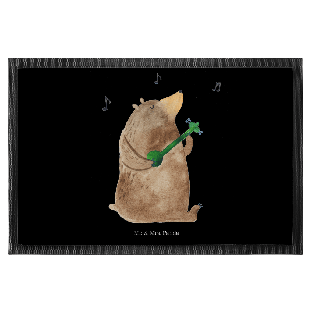 Fußmatte Bär Lied Bär, Bärchen, Bear, Liebeslied, Lied, Song, Valentinstag, Valentine, Geschenk, Partner, Liebe, Freundin, Frau, Herz, Spruch Türvorleger, Schmutzmatte, Fußabtreter, Matte, Schmutzfänger, Fußabstreifer, Schmutzfangmatte, Türmatte, Motivfußmatte,  Haustürmatte, Vorleger  Bär, Teddy, Teddybär