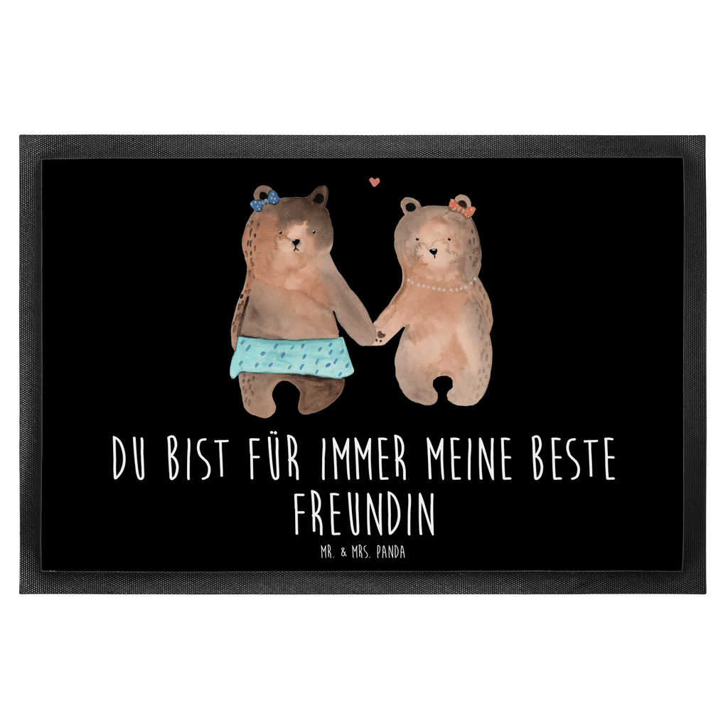Fußmatte Bär Freundin Bär Freundin Beste Freund Liebe Liebesbeweis Verliebt Kumpel Kumpeliene Türvorleger, Schmutzmatte, Fußabtreter, Matte, Schmutzfänger, Fußabstreifer, Schmutzfangmatte, Türmatte, Motivfußmatte,  Haustürmatte, Vorleger  Bär, Teddy, Teddybär