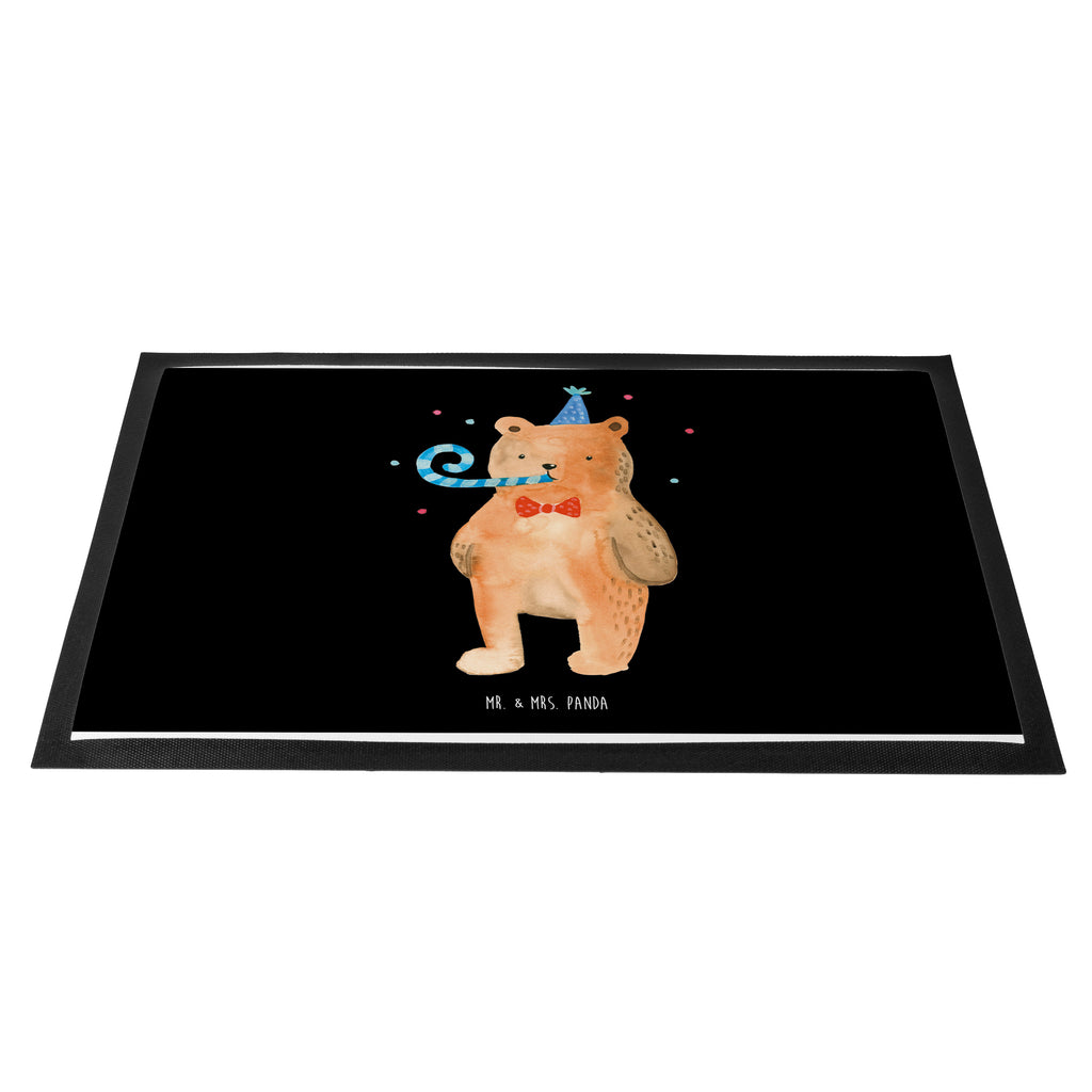 Fußmatte Birthday Bär Happy Birthday, Alles Gute, Glückwunsch, Geburtstag,  Türvorleger, Schmutzmatte, Fußabtreter, Matte, Schmutzfänger, Fußabstreifer, Schmutzfangmatte, Türmatte, Motivfußmatte,  Haustürmatte, Vorleger  Bär, Teddy, Teddybär