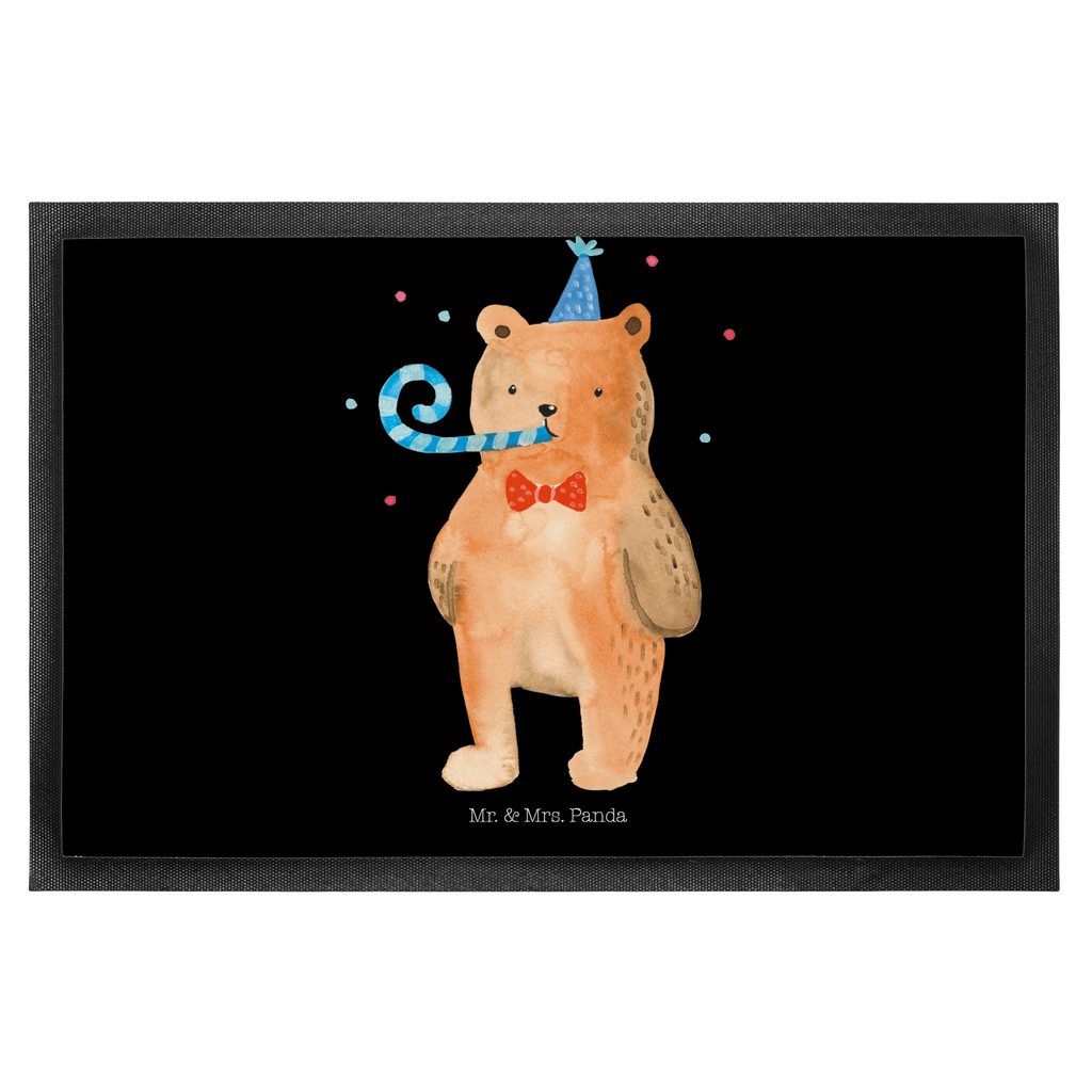 Fußmatte Birthday Bär Happy Birthday, Alles Gute, Glückwunsch, Geburtstag,  Türvorleger, Schmutzmatte, Fußabtreter, Matte, Schmutzfänger, Fußabstreifer, Schmutzfangmatte, Türmatte, Motivfußmatte,  Haustürmatte, Vorleger  Bär, Teddy, Teddybär