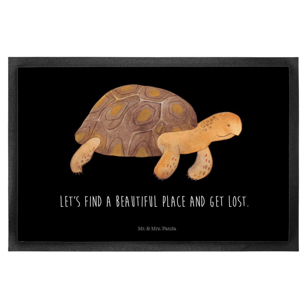 Fußmatte Schildkröte marschiert Schildkröte, Schildkröten, get lost, Abenteuer, Reiselust, Inspiration, Neustart, Motivation, Lieblingsmensch	 Türvorleger, Schmutzmatte, Fußabtreter, Matte, Schmutzfänger, Fußabstreifer, Schmutzfangmatte, Türmatte, Motivfußmatte,  Haustürmatte, Vorleger  Meerestiere, Meer, Urlaub