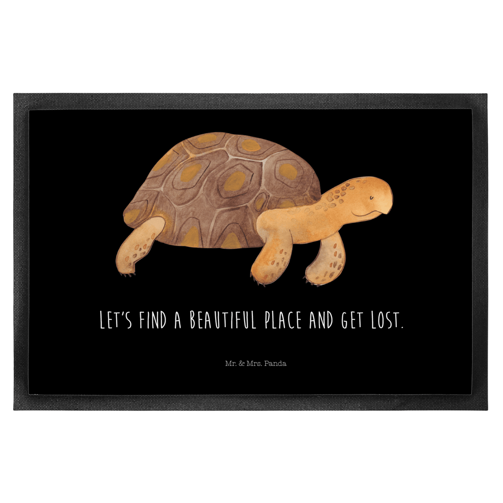 Fußmatte Schildkröte marschiert Schildkröte, Schildkröten, get lost, Abenteuer, Reiselust, Inspiration, Neustart, Motivation, Lieblingsmensch	 Türvorleger, Schmutzmatte, Fußabtreter, Matte, Schmutzfänger, Fußabstreifer, Schmutzfangmatte, Türmatte, Motivfußmatte,  Haustürmatte, Vorleger  Meerestiere, Meer, Urlaub
