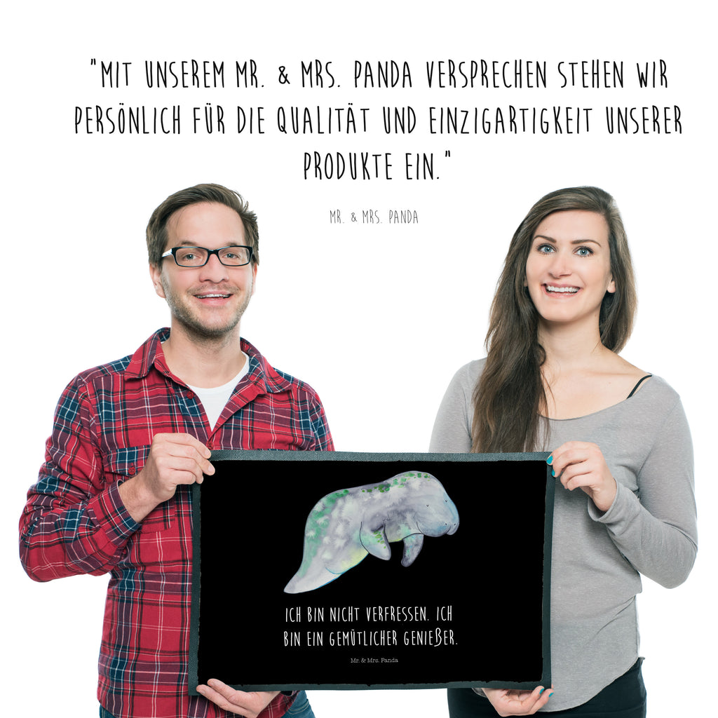 Fußmatte Seekuh chillt Seekuh, Seekühe, Diät, Abnehmen, Zucker, Diätwahn, Essen, Süßigkeiten Türvorleger, Schmutzmatte, Fußabtreter, Matte, Schmutzfänger, Fußabstreifer, Schmutzfangmatte, Türmatte, Motivfußmatte,  Haustürmatte, Vorleger  Meerestiere, Meer, Urlaub