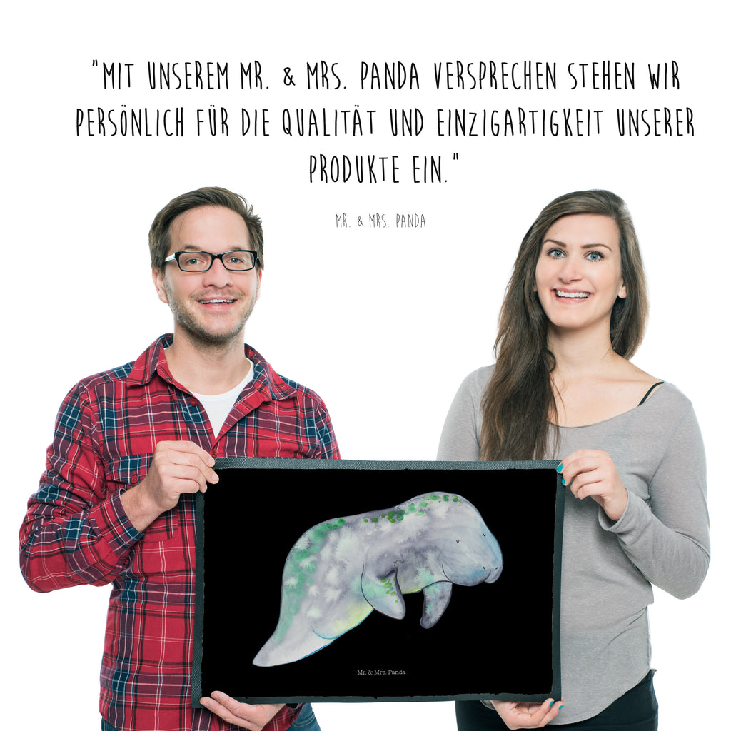 Fußmatte Seekuh chillt Seekuh, Seekühe, Diät, Abnehmen, Zucker, Diätwahn, Essen, Süßigkeiten Türvorleger, Schmutzmatte, Fußabtreter, Matte, Schmutzfänger, Fußabstreifer, Schmutzfangmatte, Türmatte, Motivfußmatte,  Haustürmatte, Vorleger  Meerestiere, Meer, Urlaub