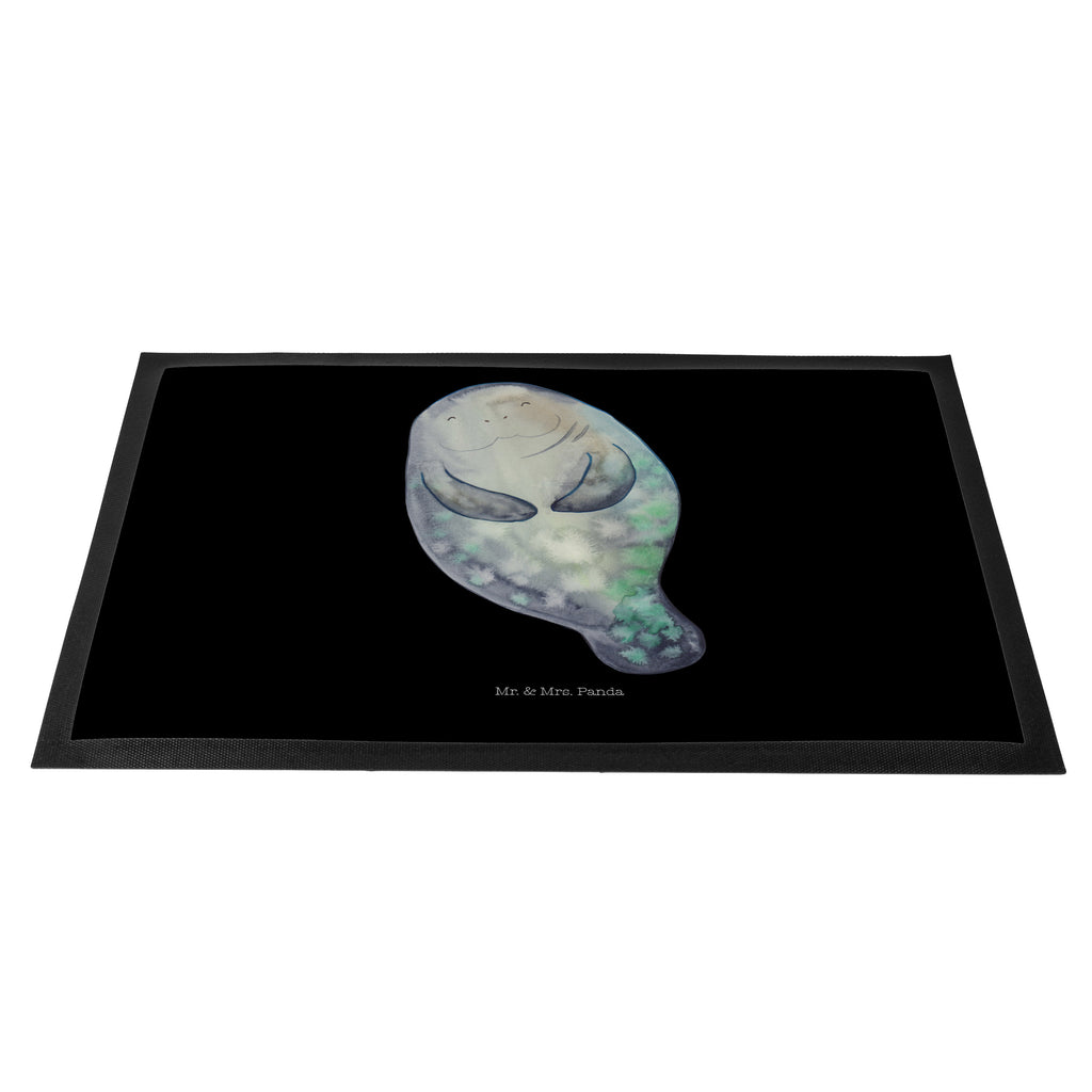 Fußmatte Seekuh happy Seekuh, Seekühe, Selbstliebe, Respekt, Neuanfang, Neustart, Achtsamkeit, Zufrieden, Liebeskummer, Freundin	 Türvorleger, Schmutzmatte, Fußabtreter, Matte, Schmutzfänger, Fußabstreifer, Schmutzfangmatte, Türmatte, Motivfußmatte,  Haustürmatte, Vorleger  Meerestiere, Meer, Urlaub