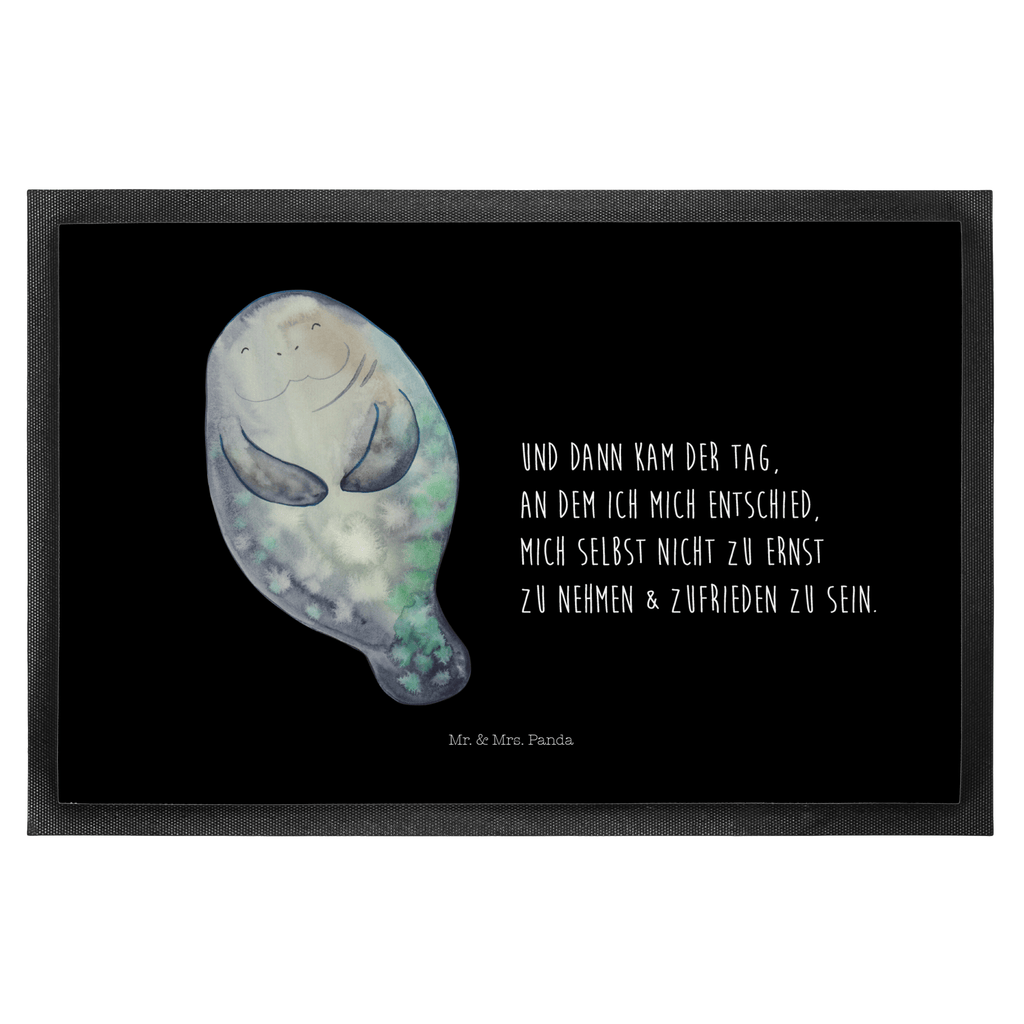 Fußmatte Seekuh happy Seekuh, Seekühe, Selbstliebe, Respekt, Neuanfang, Neustart, Achtsamkeit, Zufrieden, Liebeskummer, Freundin	 Türvorleger, Schmutzmatte, Fußabtreter, Matte, Schmutzfänger, Fußabstreifer, Schmutzfangmatte, Türmatte, Motivfußmatte,  Haustürmatte, Vorleger  Meerestiere, Meer, Urlaub