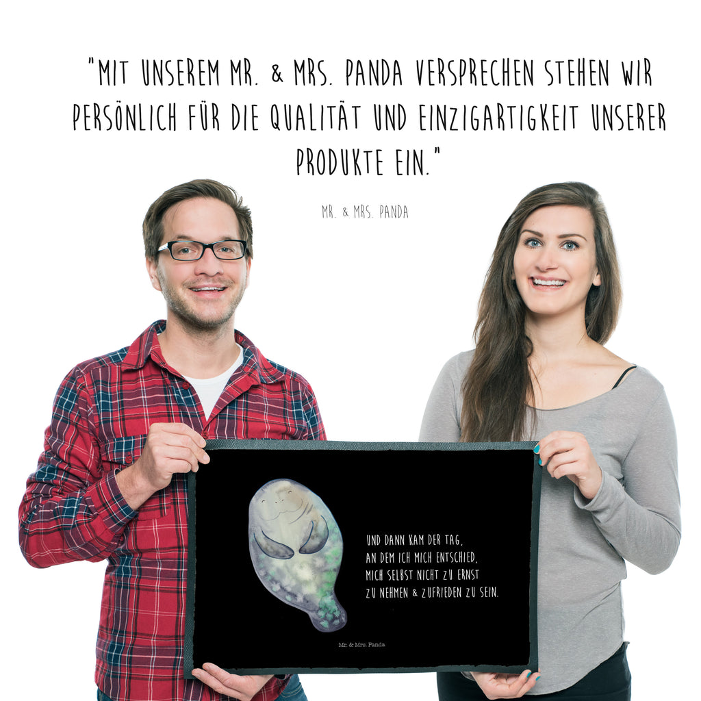 Fußmatte Seekuh happy Seekuh, Seekühe, Selbstliebe, Respekt, Neuanfang, Neustart, Achtsamkeit, Zufrieden, Liebeskummer, Freundin	 Türvorleger, Schmutzmatte, Fußabtreter, Matte, Schmutzfänger, Fußabstreifer, Schmutzfangmatte, Türmatte, Motivfußmatte,  Haustürmatte, Vorleger  Meerestiere, Meer, Urlaub