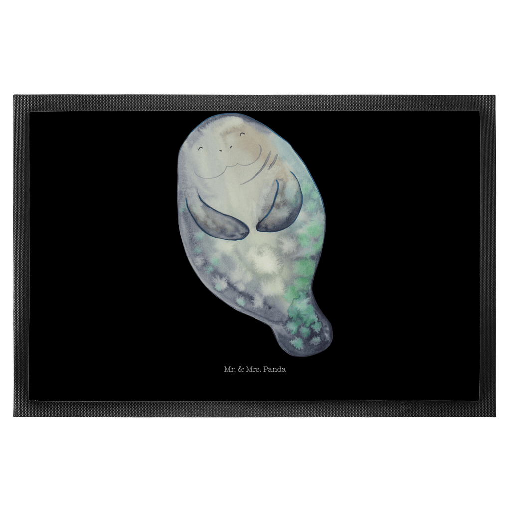 Fußmatte Seekuh happy Seekuh, Seekühe, Selbstliebe, Respekt, Neuanfang, Neustart, Achtsamkeit, Zufrieden, Liebeskummer, Freundin	 Türvorleger, Schmutzmatte, Fußabtreter, Matte, Schmutzfänger, Fußabstreifer, Schmutzfangmatte, Türmatte, Motivfußmatte,  Haustürmatte, Vorleger  Meerestiere, Meer, Urlaub