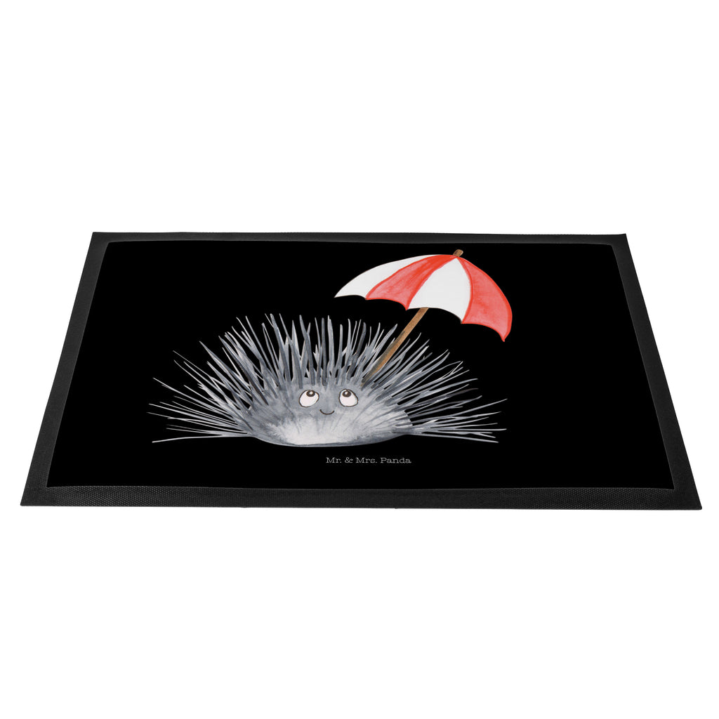 Fußmatte Seeigel Seeigel, Achtsamkeit, Selbstakzeptanz, Selbstliebe, Hier und Jetzt, Leben, Lebe Türvorleger, Schmutzmatte, Fußabtreter, Matte, Schmutzfänger, Fußabstreifer, Schmutzfangmatte, Türmatte, Motivfußmatte,  Haustürmatte, Vorleger  Meerestiere, Meer, Urlaub