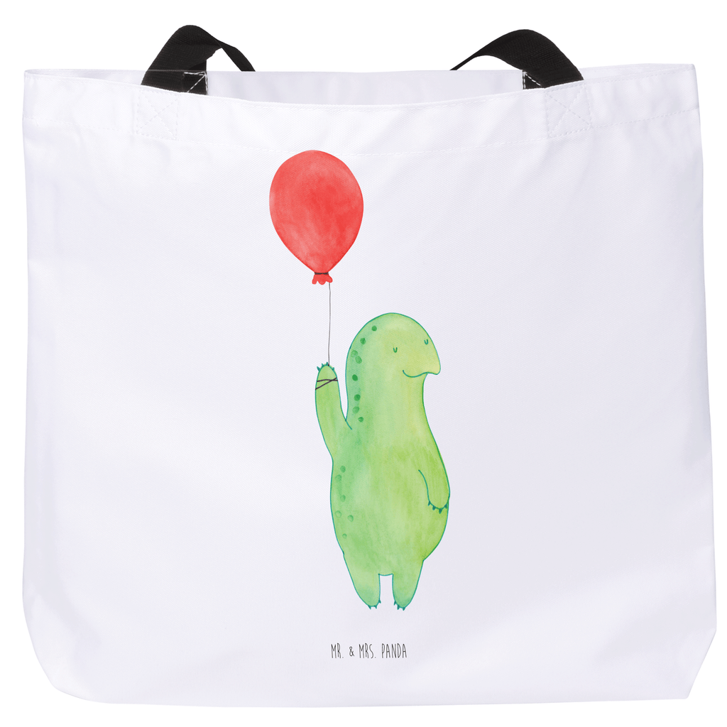 Shopper Schildkröte Luftballon Beutel, Einkaufstasche, Tasche, Strandtasche, Einkaufsbeutel, Shopper, Schultasche, Freizeittasche, Tragebeutel, Schulbeutel, Alltagstasche, Schildkröte, Schildkröten, Mutausbruch, Motivation, Motivationsspruch
