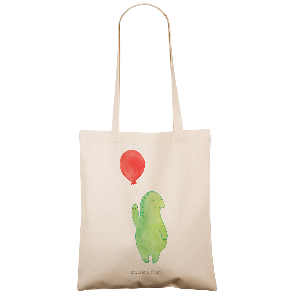 Tragetasche Schildkröte Luftballon Beuteltasche, Beutel, Einkaufstasche, Jutebeutel, Stoffbeutel, Schildkröte, Schildkröten, Mutausbruch, Motivation, Motivationsspruch
