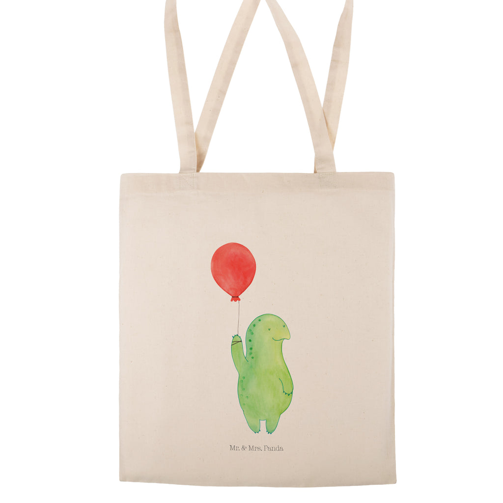 Tragetasche Schildkröte Luftballon Beuteltasche, Beutel, Einkaufstasche, Jutebeutel, Stoffbeutel, Schildkröte, Schildkröten, Mutausbruch, Motivation, Motivationsspruch