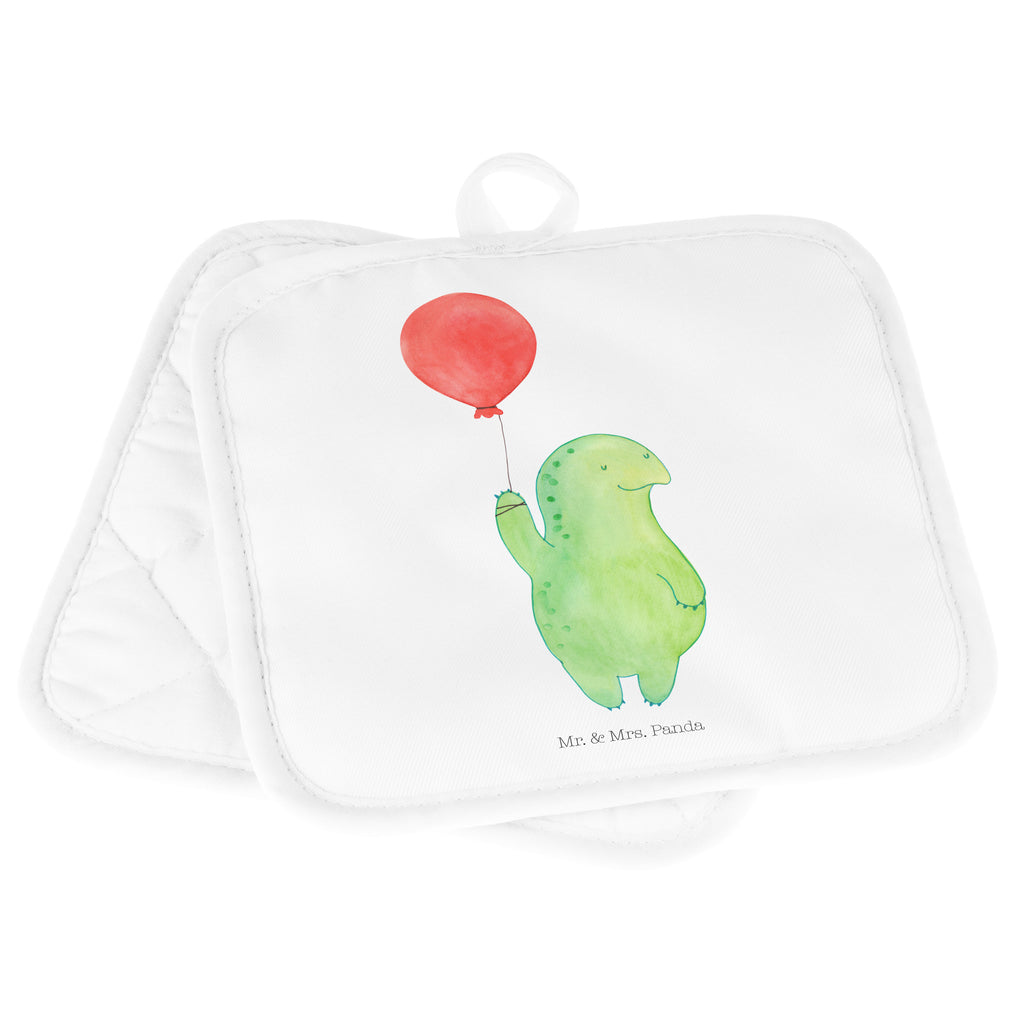 2er Set Topflappen  Schildkröte Luftballon Topflappen, Topfuntersetzer, Ofenhandschuh, Topflappen Set, Topflappen lustig, Topflappen mit Spruch, Schildkröte, Schildkröten, Mutausbruch, Motivation, Motivationsspruch