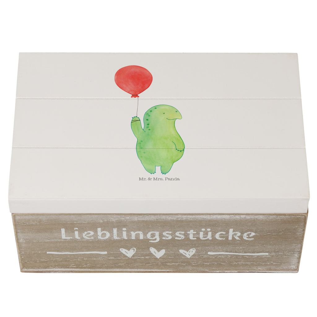 Holzkiste Schildkröte Luftballon Holzkiste, Kiste, Schatzkiste, Truhe, Schatulle, XXL, Erinnerungsbox, Erinnerungskiste, Dekokiste, Aufbewahrungsbox, Schildkröte, Schildkröten, Mutausbruch, Motivation, Motivationsspruch