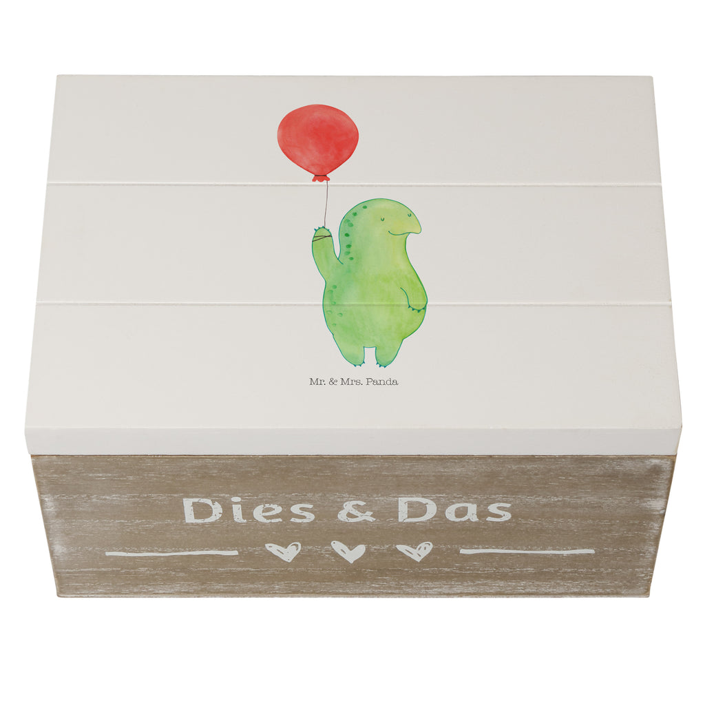 Holzkiste Schildkröte Luftballon Holzkiste, Kiste, Schatzkiste, Truhe, Schatulle, XXL, Erinnerungsbox, Erinnerungskiste, Dekokiste, Aufbewahrungsbox, Schildkröte, Schildkröten, Mutausbruch, Motivation, Motivationsspruch