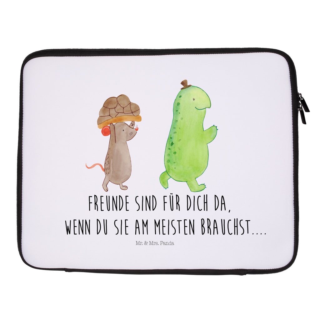 20 x 28 Notebook Tasche  Schildkröte & Maus Notebook Tasche, Laptop, Computertasche, Tasche, Schildkröte, Maus, Freunde, Freundinnen, beste Freunde, beste Freundinnen