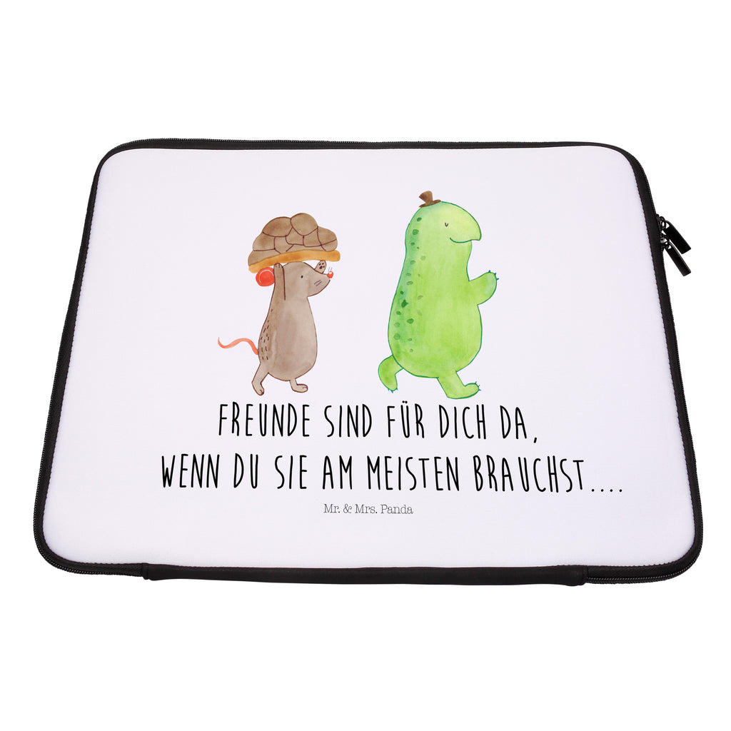 20 x 28 Notebook Tasche  Schildkröte & Maus Notebook Tasche, Laptop, Computertasche, Tasche, Schildkröte, Maus, Freunde, Freundinnen, beste Freunde, beste Freundinnen