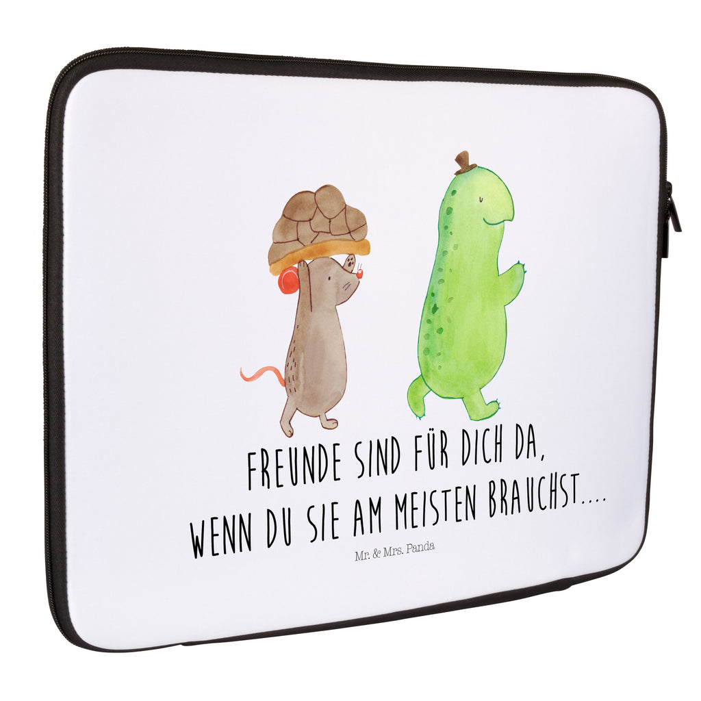 20 x 28 Notebook Tasche  Schildkröte & Maus Notebook Tasche, Laptop, Computertasche, Tasche, Schildkröte, Maus, Freunde, Freundinnen, beste Freunde, beste Freundinnen