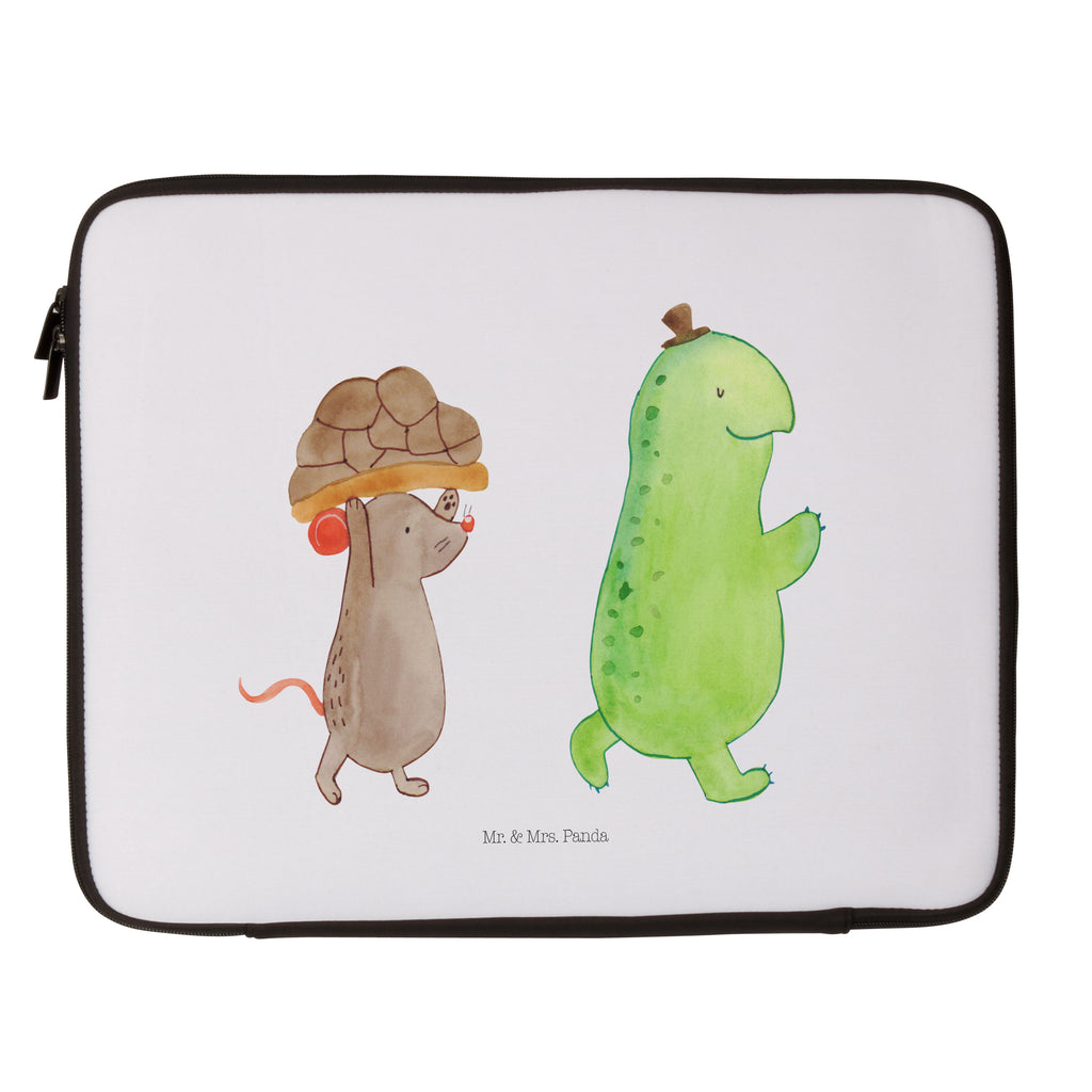 20 x 28 Notebook Tasche  Schildkröte & Maus Notebook Tasche, Laptop, Computertasche, Tasche, Schildkröte, Maus, Freunde, Freundinnen, beste Freunde, beste Freundinnen