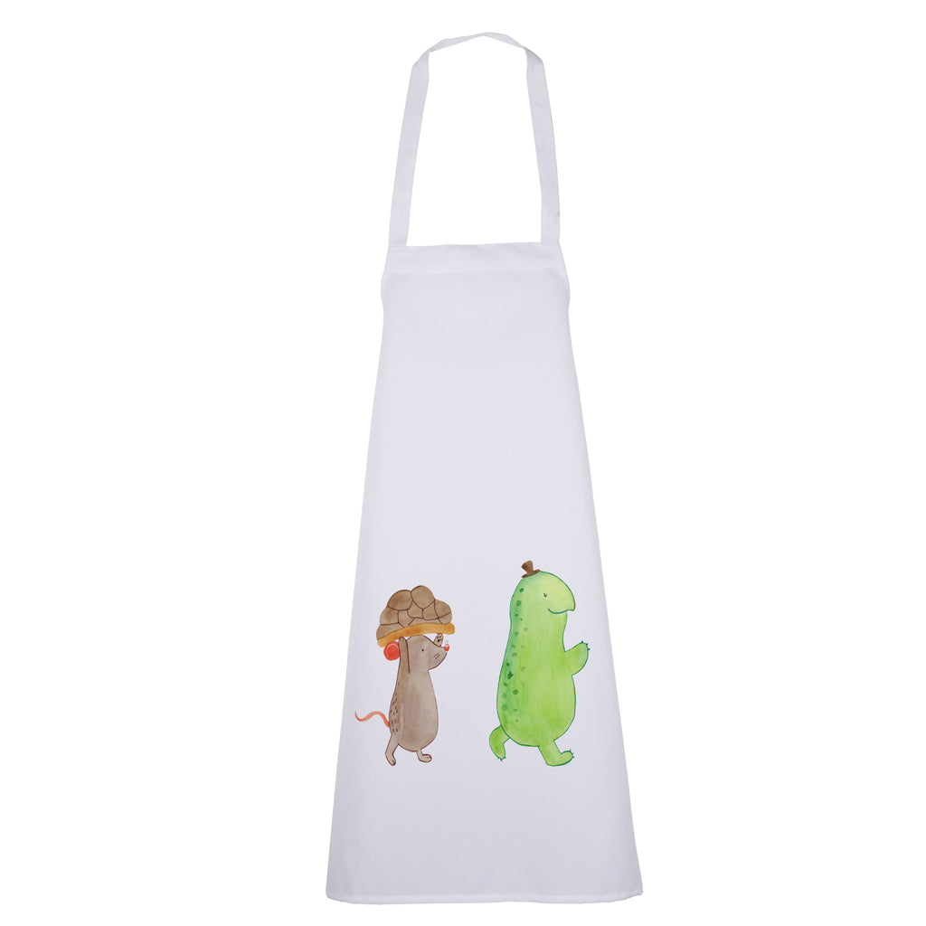 Kochschürze Schildkröte & Maus Schürze, Backschürze, Küchenschürze, Grillschürze, Latzschürze, Schildkröte, Maus, Freunde, Freundinnen, beste Freunde, beste Freundinnen