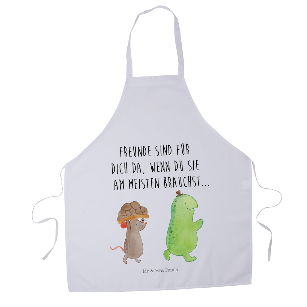 Kochschürze Schildkröte & Maus Schürze, Backschürze, Küchenschürze, Grillschürze, Latzschürze, Schildkröte, Maus, Freunde, Freundinnen, beste Freunde, beste Freundinnen