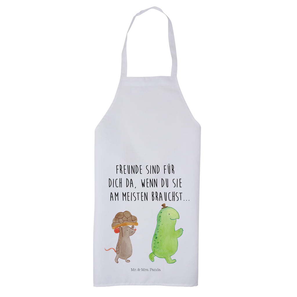 Kochschürze Schildkröte & Maus Schürze, Backschürze, Küchenschürze, Grillschürze, Latzschürze, Schildkröte, Maus, Freunde, Freundinnen, beste Freunde, beste Freundinnen
