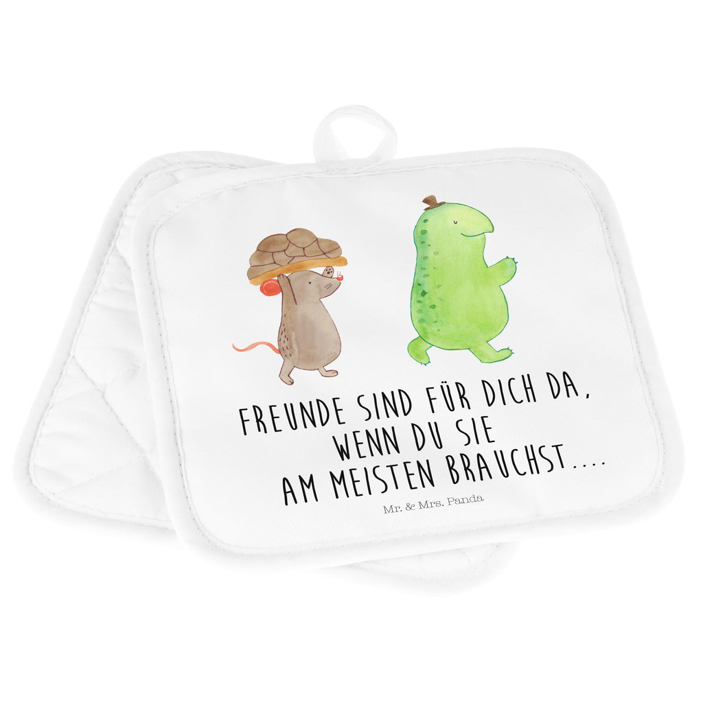 2er Set Topflappen  Schildkröte & Maus Topflappen, Topfuntersetzer, Ofenhandschuh, Topflappen Set, Topflappen lustig, Topflappen mit Spruch, Schildkröte, Maus, Freunde, Freundinnen, beste Freunde, beste Freundinnen