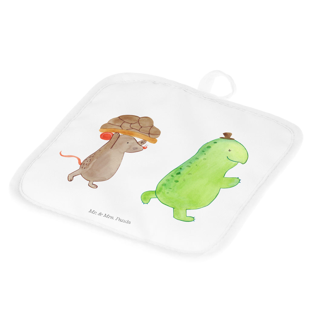 2er Set Topflappen  Schildkröte & Maus Topflappen, Topfuntersetzer, Ofenhandschuh, Topflappen Set, Topflappen lustig, Topflappen mit Spruch, Schildkröte, Maus, Freunde, Freundinnen, beste Freunde, beste Freundinnen