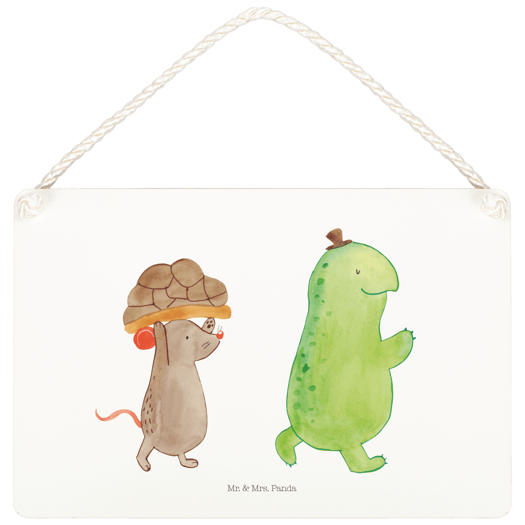 Deko Schild Schildkröte & Maus Dekoschild, Deko Schild, Schild, Tür Schild, Türschild, Holzschild, Wandschild, Wanddeko, Schildkröte, Maus, Freunde, Freundinnen, beste Freunde, beste Freundinnen