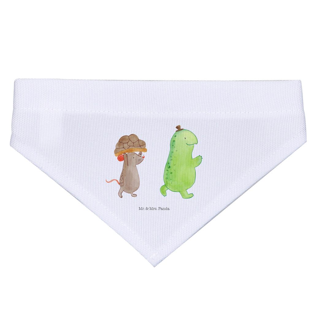 Hundehalstuch S Schildkröte & Maus Hundehalstuch, Halstuch, Hunde, Tuch, klein, kleine Hunde, Schildkröte, Maus, Freunde, Freundinnen, beste Freunde, beste Freundinnen