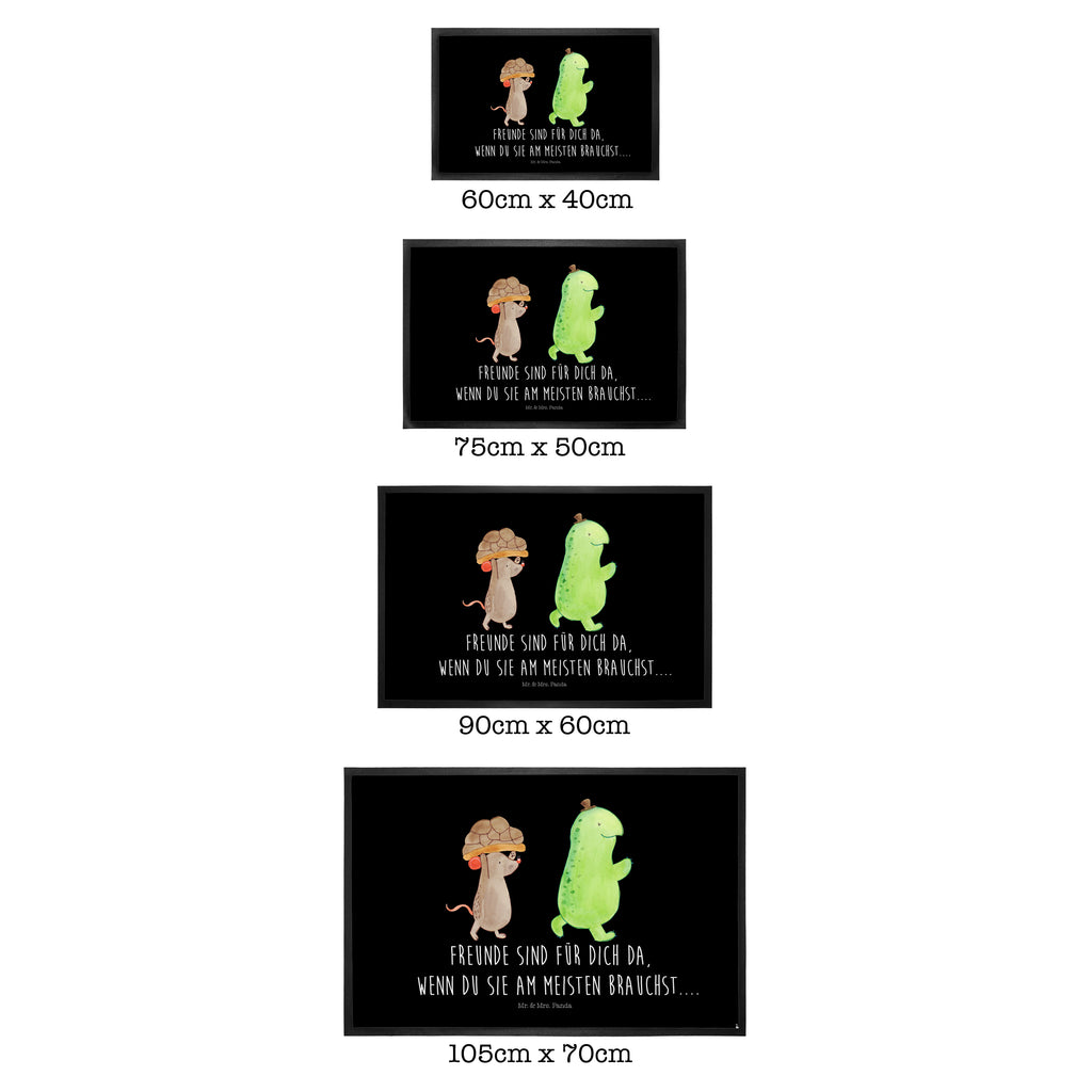 Fußmatte Schildkröte & Maus Schildkröte, Maus, Freunde, Freundinnen, beste Freunde, beste Freundinnen Türvorleger, Schmutzmatte, Fußabtreter, Matte, Schmutzfänger, Fußabstreifer, Schmutzfangmatte, Türmatte, Motivfußmatte,  Haustürmatte, Vorleger  Schildkröte