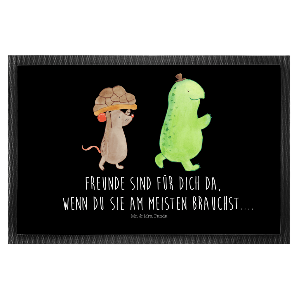 Fußmatte Schildkröte & Maus Schildkröte, Maus, Freunde, Freundinnen, beste Freunde, beste Freundinnen Türvorleger, Schmutzmatte, Fußabtreter, Matte, Schmutzfänger, Fußabstreifer, Schmutzfangmatte, Türmatte, Motivfußmatte,  Haustürmatte, Vorleger  Schildkröte