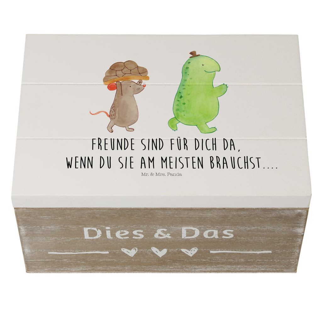 Holzkiste Schildkröte & Maus Holzkiste, Kiste, Schatzkiste, Truhe, Schatulle, XXL, Erinnerungsbox, Erinnerungskiste, Dekokiste, Aufbewahrungsbox, Schildkröte, Maus, Freunde, Freundinnen, beste Freunde, beste Freundinnen