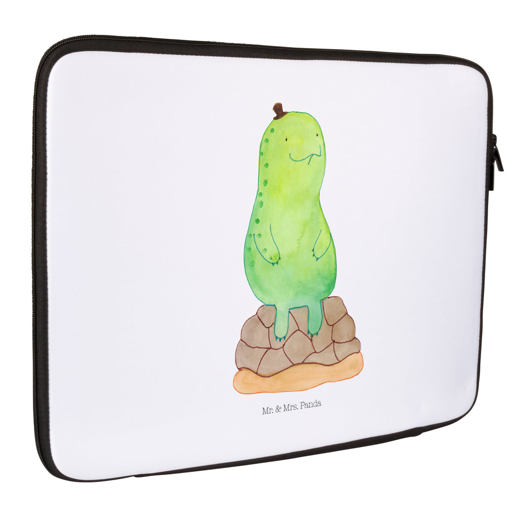 33 x 42 Notebook Tasche Schildkröte pausiert Notebook Tasche, Laptop, Computertasche, Tasche, Schutzhülle, Schildkröte, Achtsamkeit, Entschleunigen, achtsam