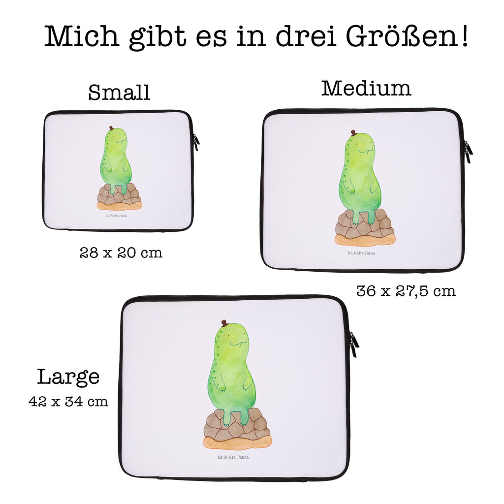 33 x 42 Notebook Tasche Schildkröte pausiert Notebook Tasche, Laptop, Computertasche, Tasche, Schutzhülle, Schildkröte, Achtsamkeit, Entschleunigen, achtsam