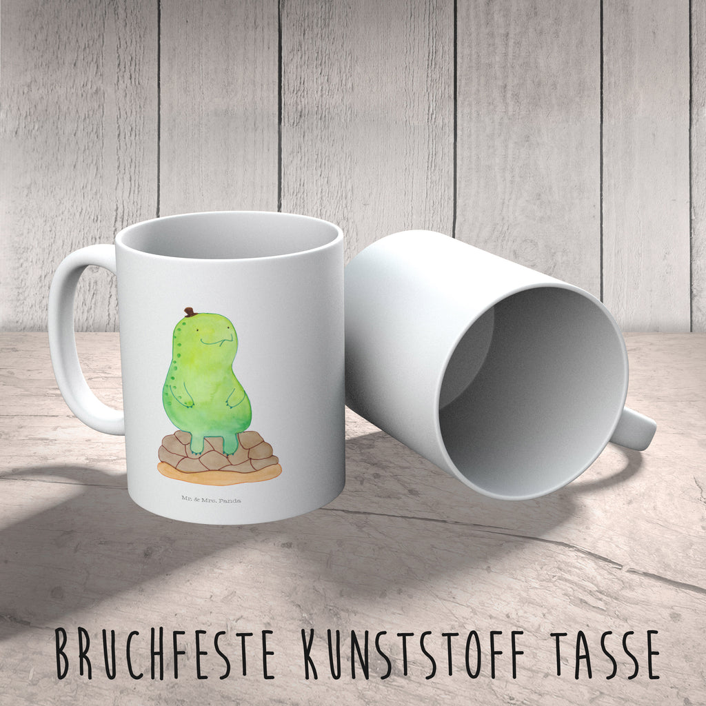 Kindertasse Schildkröte pausiert Kunststoff Tasse, Kindergarten, Tasse, Trinkbecher, Camping Becher, Kaffeetasse, Kunststoffbecher, Kindergartenbecher, Outdoorgeschirr, Kunststoffgeschirr, Reisebecher, Reisetasse, Kinderbecher, Schildkröte, Achtsamkeit, Entschleunigen, achtsam